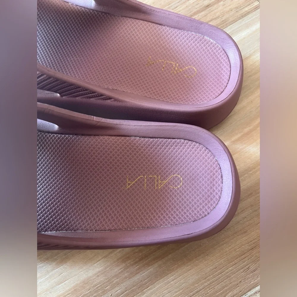 Calia Pink Slide Sandals - Picture 2 of 6